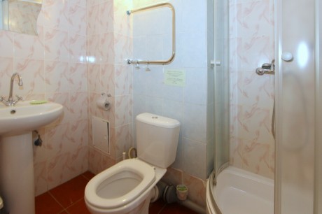 1-room for four people, hotel