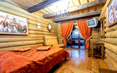 House for 4 people, cottage «Zayachjya izba»