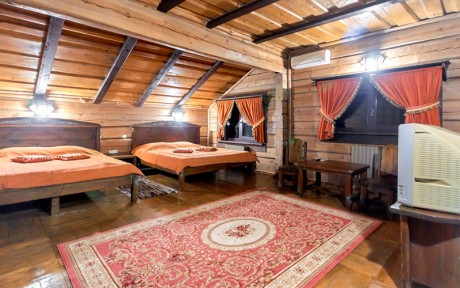 1-room double junior suite, cottage «Bobrovaja hata»