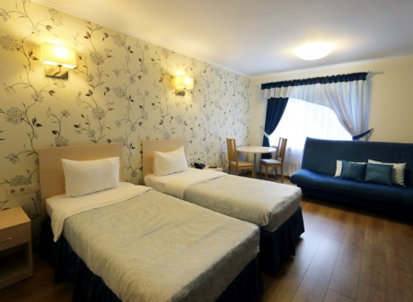1-room double, hotel