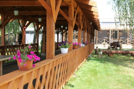 hotel complex Seating yard Nehachevo