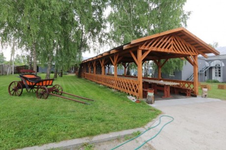hotel complex Seating yard Nehachevo