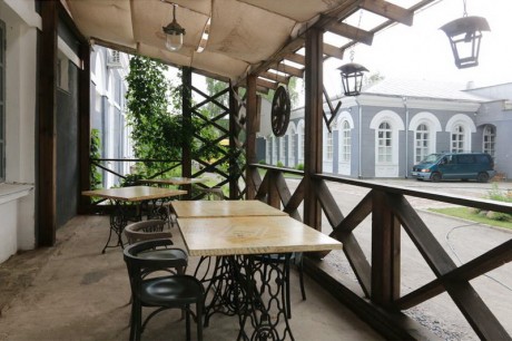 hotel complex Seating yard Nehachevo