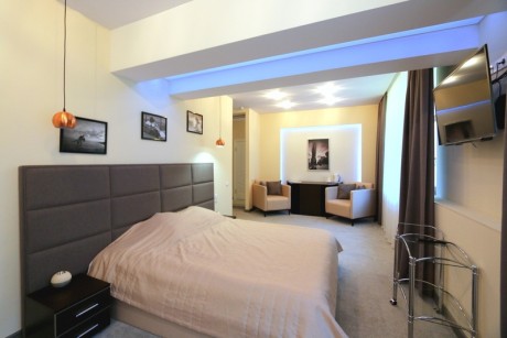 1-room double suite, hotel