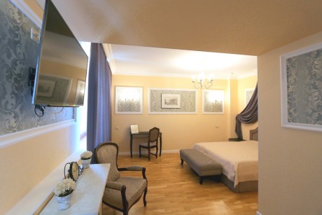 1-room double suite, hotel