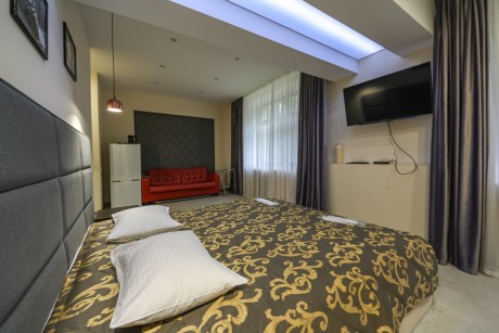 1-room double suite, hotel