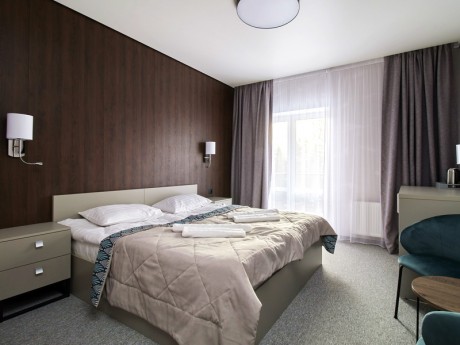 1-room double double, Wellness-center