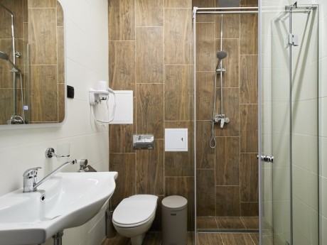 1-room double double, Wellness-center