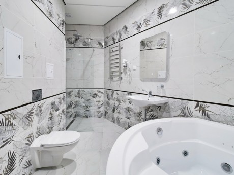 Double 1-room standard with jacuzzi, Wellness-center
