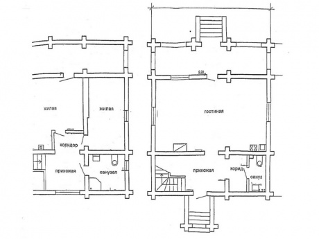 3-room for 8 people, VIP-house